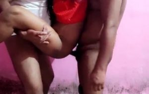 Sexy bhabhi satisfying two horny devar