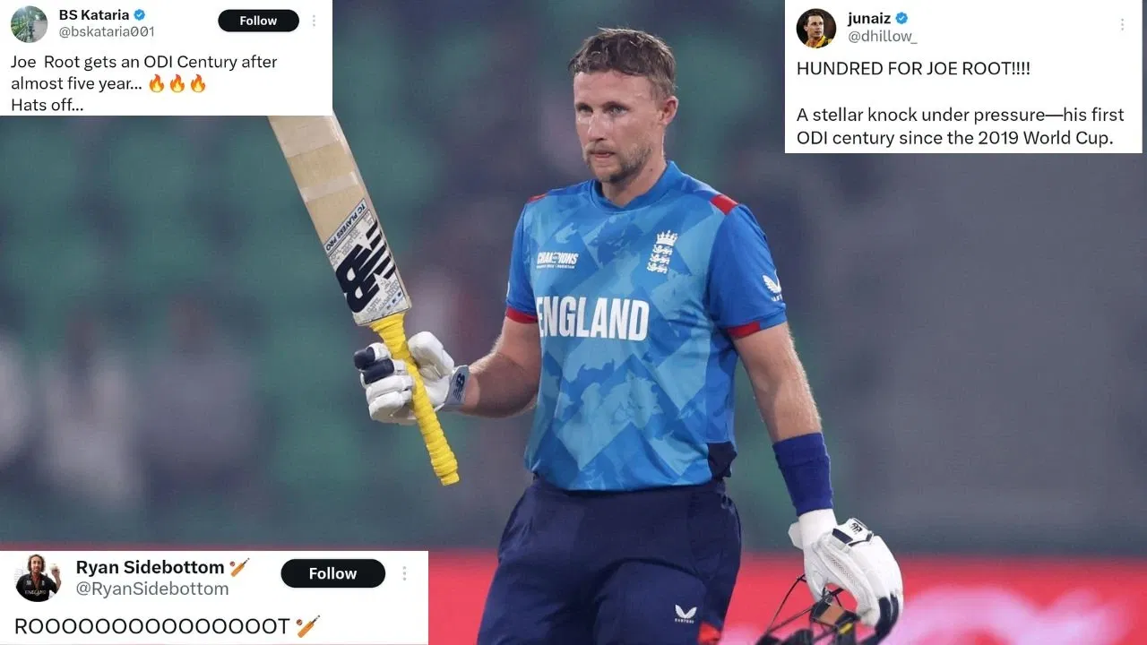 “Such an incredible player” – Joe Root leaves fans in awe with stunning ton vs Afghanistan in CT 2025