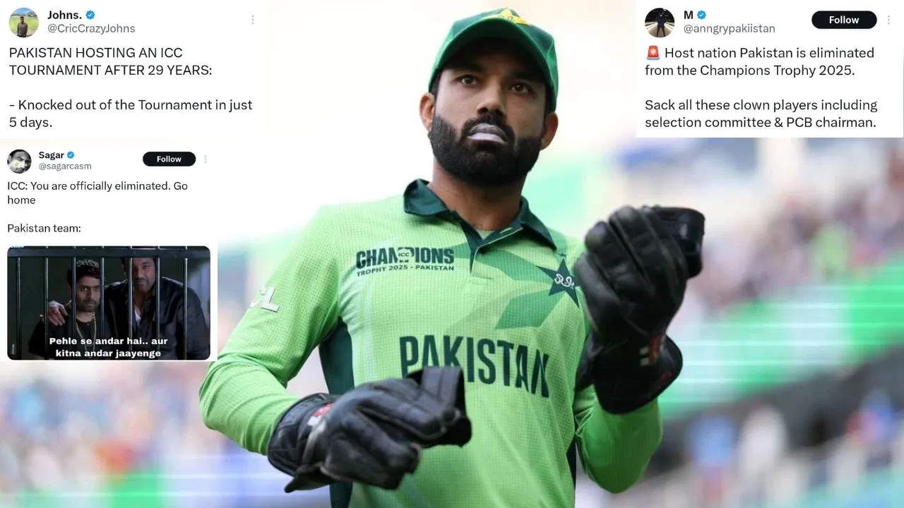 ‘Pakistan qualified for Karachi bus stand’ – Mohammad Rizwan’s team brutally trolled after CT 2025 exit in 5 days