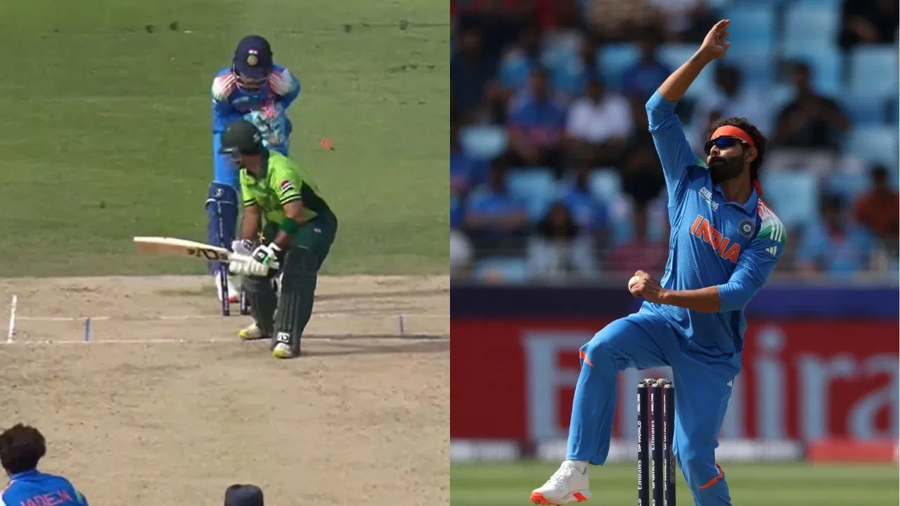 Watch: Ravindra Jadeja makes Tayyab Tahir look foolish with absolute peach in IND vs PAK clash