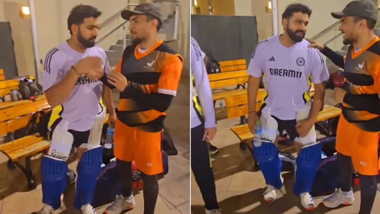 Watch: Rohit Sharma gets in a tussle; accuses local net bowler of trying to break his leg before Champions Trophy 2025