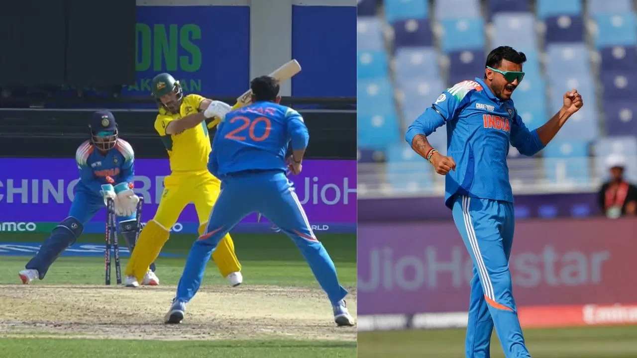 Watch: Axar Patel castles Glenn Maxwell with simple delivery to embarrass him