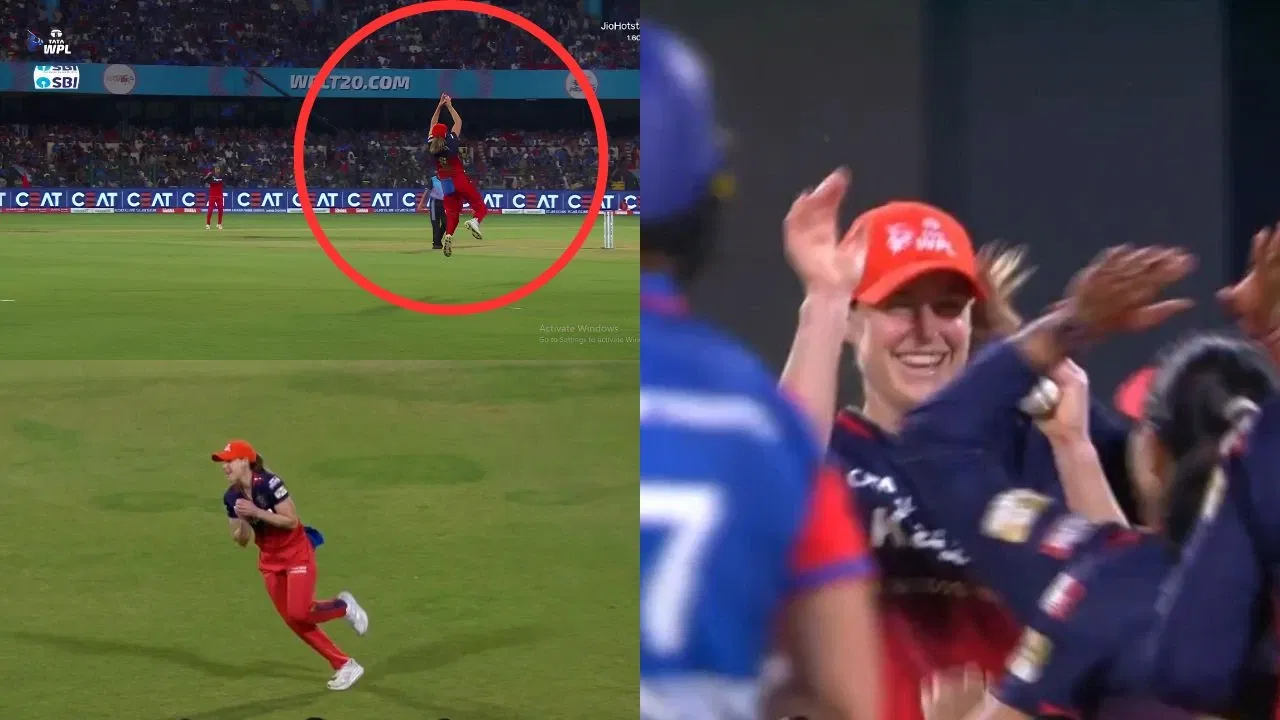 Watch: Ellyse Perry takes absolute blinder to dismiss Meg Lanning in WPL 2025