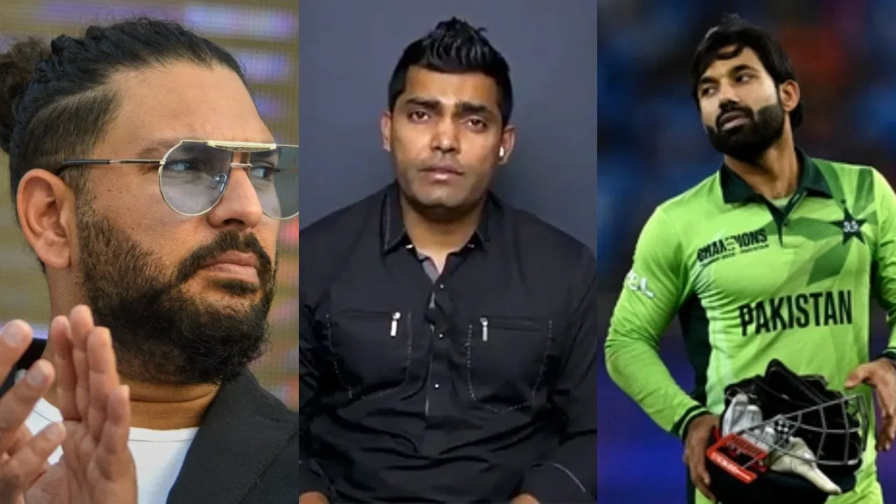 Umar Akmal drags Yuvraj Singh into Mohammad Rizwan controversy