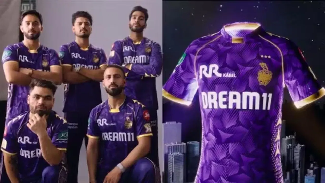 IPL 2025: KKR unveil new jersey with golden ‘Defending Champions’ badge and 3 stars