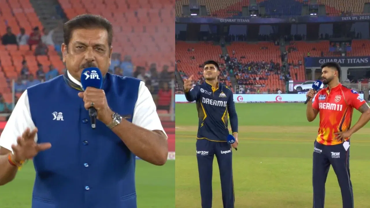 Watch: Ravi Shastri humiliates himself at toss with big blunder, stuns Shreyas Iyer, Shubman Gill