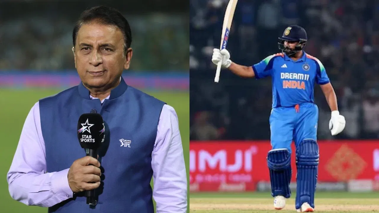“He doesn’t have to score 40-45 runs” – Sunil Gavaskar slams Rohit Sharma’s aggression in powerplay