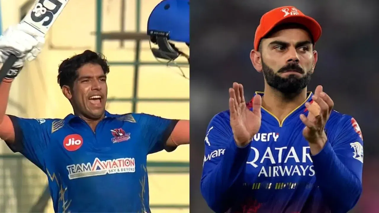 Swastik Chikara opens Virat Kohli’s bag and steals his perfume; RCB team shell shocked