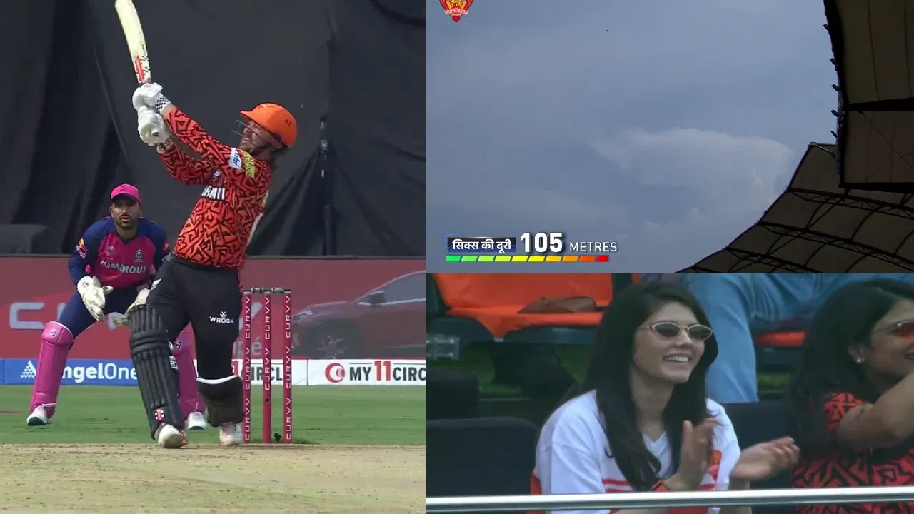 Watch: Travis Head smashes Jofra Archer for 105-meter six, Kavya Maran erupts in joy