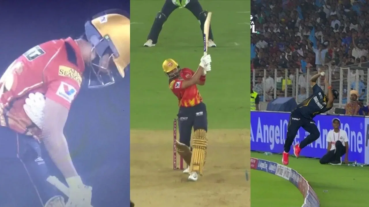Watch: 6, 4, 6, 6! Shreyas Iyer punishes Prasidh Krishna after painful blow, but Rahul Tewatia denies him six