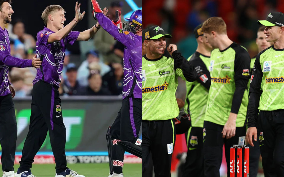 BBL 2025-26: Match 3, HUR vs THU Match Prediction – Who will win today’s BBL match between Hobart Hurricanes vs Sydney Thunder?