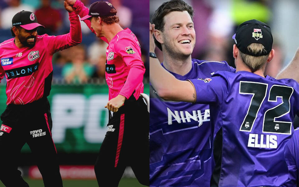 BBL 2025-26: Match 31, SIX vs HUR Match Prediction – Who will win today’s BBL match between Sydney Sixers vs Hobart Hurricanes?