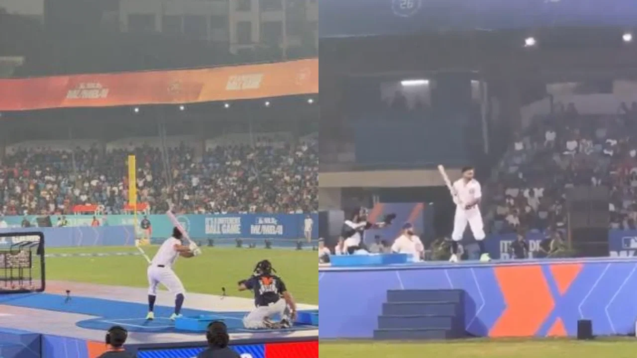 Shardul Thakur takes on a new role as he represents the Chicago Cubs at MLBx Mumbai